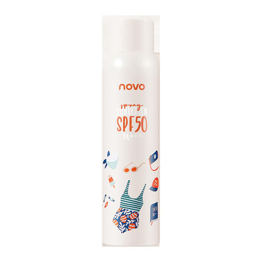NOVO美萃防晒喷雾 防晒霜SPF50+++美白补水保湿防紫外线防晒乳女 商品图4