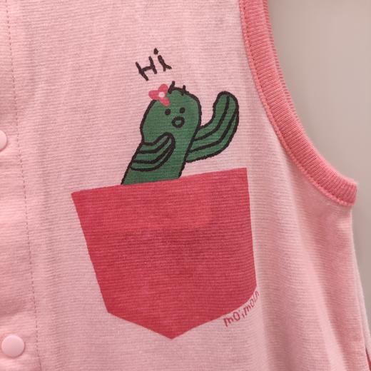 moimoln小云朵夏季男女童背心睡袋睡眠内衣LOM2HZJS40 商品图4