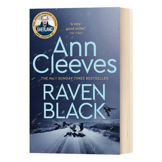 小岛惊魂 英文原版 Raven Black BBC热播剧 设得兰谜案 Ann Cleeves 悬疑惊悚小说 英文版 进口英语书籍 商品图0