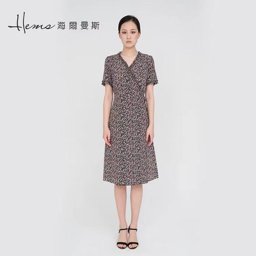 奥尔西.布莱亚短袖桑蚕丝连衣裙20862M64 商品图0