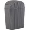 翻盖条纹垃圾桶2L 商品缩略图0