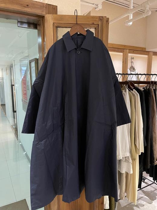 ECOLE DE CURIOSITES 单排扣风衣外套 商品图11