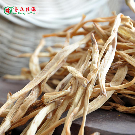 连州粤众佳源黄花菜干八边封自立袋250克蔬菜干制品 商品图4