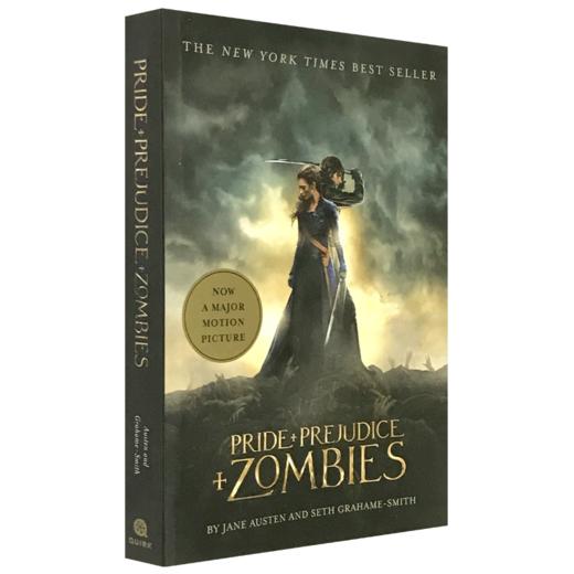 傲慢与偏见与僵尸 英文版原版 Pride and Prejudice and Zombies 英文原版 简奥斯汀 僵尸恐怖幽默题材小说 进口正版书籍 商品图1