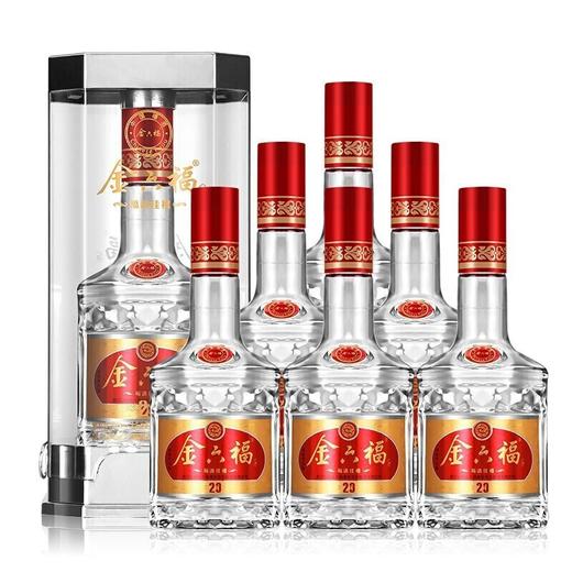【推荐】金六福 T20 浓香型 50度 500ml x6 整箱 商品图6