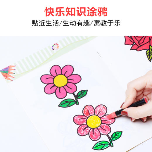 宝宝快乐涂色书：我是快乐小画家全10册 商品图1