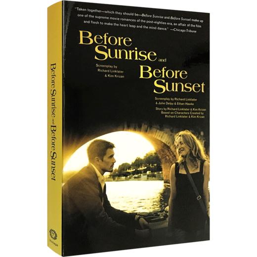 爱在黎明破晓前 英文原版 Before Sunrise Before Sunset 爱在日落黄昏时 英文版进书 奥斯卡奖电影剧本 商品图4