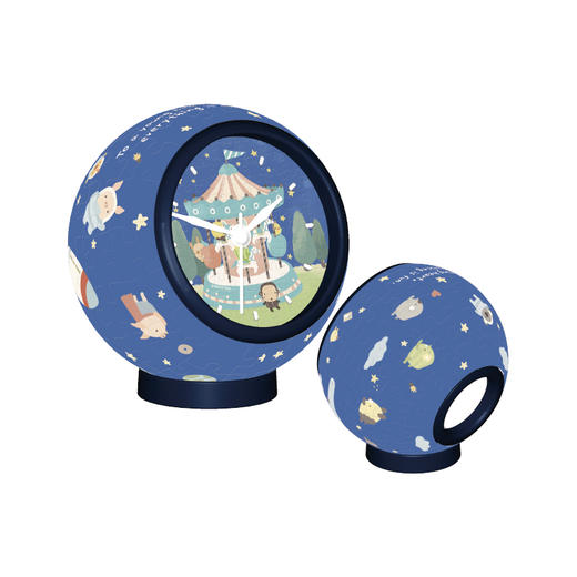 145片 桌面时钟 塑料拼图KC1003 面包树-童心,简单的快乐 商品图1