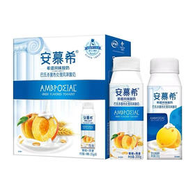 伊利安慕希高端黄桃燕麦酸奶 200g*10瓶/箱