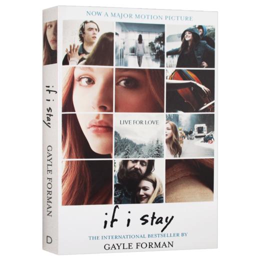 正版 如果我留下 英文原版 If I Stay 徘徊人世间 电影原著小说 盖尔福尔曼 Gayle Forman 进口原版英语书籍 全英文版 商品图4