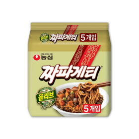  【5멀티】농심 올리브짜파게티140g*5