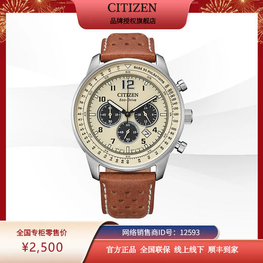 日本西铁城光动能男士手表CA4500-16X 商品图8