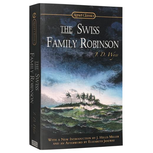 瑞士家庭鲁宾逊 鲁滨逊 海角一乐园 英文原版书 The Swiss Family Robinson 英文版冒险小说 迪斯尼电影原著正版进口书籍 商品图1