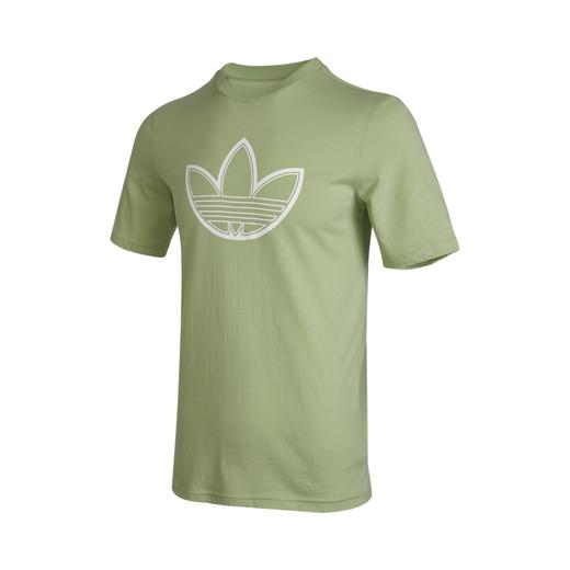 小阿迪三叶草 2022男大童圆领运动短袖T恤HE2079 商品图0