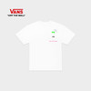 VANS情侣短袖T恤夏季OVERSIZE彩色图案白色VN0A5HANWHT 商品缩略图0
