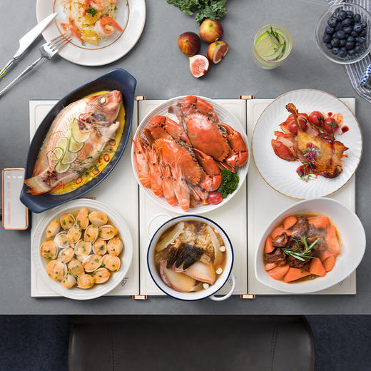 摩飞暖菜板可折叠饭菜板热菜板保温板家用桌面多功能餐桌暖菜垫MR8300 椰奶白 暖菜板 商品图1