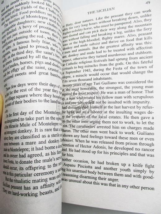 教父2 美版 英文原版 The Sicilian 西西里人 电影原著小说 马里奥普佐 Mario Puzo 英文版进口原版英语书籍 商品图1