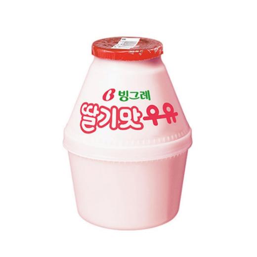 빙그레 딸기맛 우유240ml 商品图0