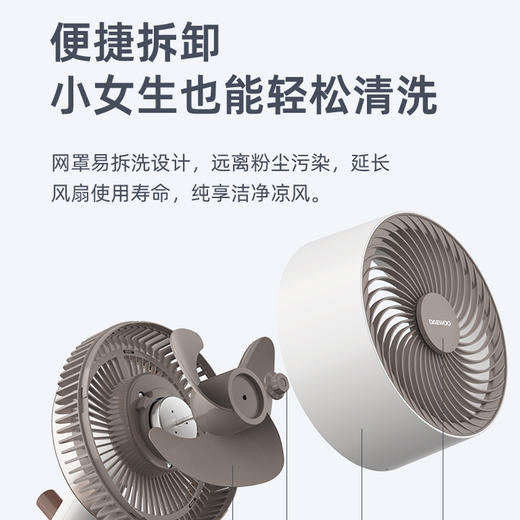 预售 | 大宇 消毒杀菌空气循环风扇F30[福利品] 商品图6