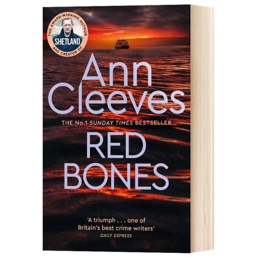 血骨 英文原版 Red Bones 红色骨头 BBC热播剧 设得兰谜案 Ann Cleeves 悬疑惊悚小说 英文版 进口英语书籍 商品图1