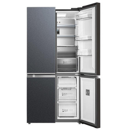 美的(Midea) 521升冰箱 节能低音 除味保鲜 温湿精控 19分钟急速净味 碳钻玻璃面板 BCD-521WSGPZM 商品图2