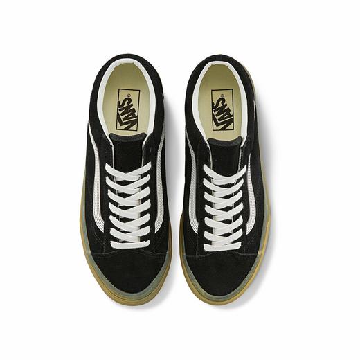 VANS黑色侧边条纹斑马纹牛筋底男女板鞋VN0A54F6B94 商品图4