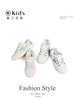 泰兰尼斯kids新款儿童休闲小白鞋系列男童板鞋百搭女童魔术贴鞋子T02D2A1628 商品缩略图4