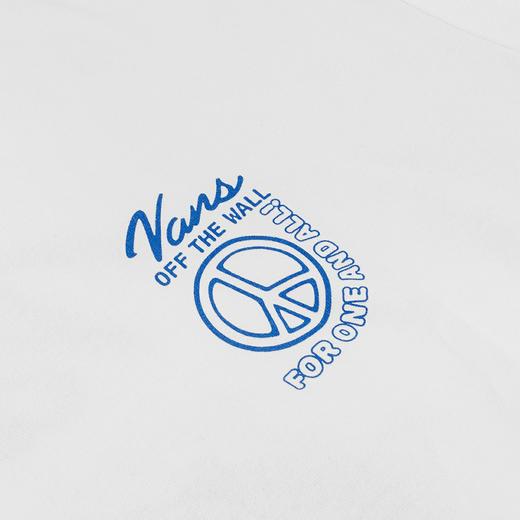 VANS短袖T恤夏季宽松彩色图案和平青蛙白色	VN0A7PZHWHT 商品图3