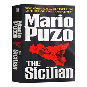教父2 美版 英文原版 The Sicilian 西西里人 电影原著小说 马里奥普佐 Mario Puzo 英文版进口原版英语书籍