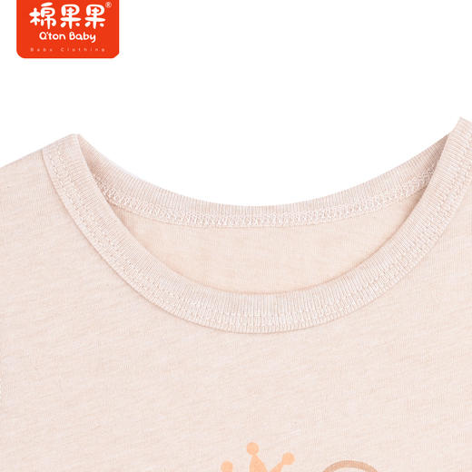 棉果果夏季彩棉套头T恤男童女童M201140122211 商品图2