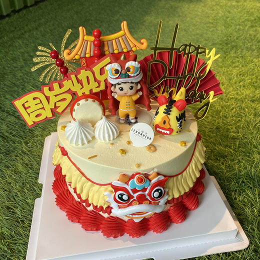 国潮宝贝 · 生日蛋糕（首图为双层效果） 商品图2