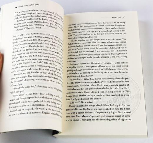 金州遗梦 英文原版小说 I'll Be Gone in the Dark 犯罪侦破 Michelle McNamara 惊悚 悬疑 真实案件 费伯小说 英文版进口英语书籍 商品图1