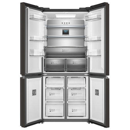 美的(Midea) 521升冰箱 节能低音 除味保鲜 温湿精控 19分钟急速净味 碳钻玻璃面板 BCD-521WSGPZM 商品图3