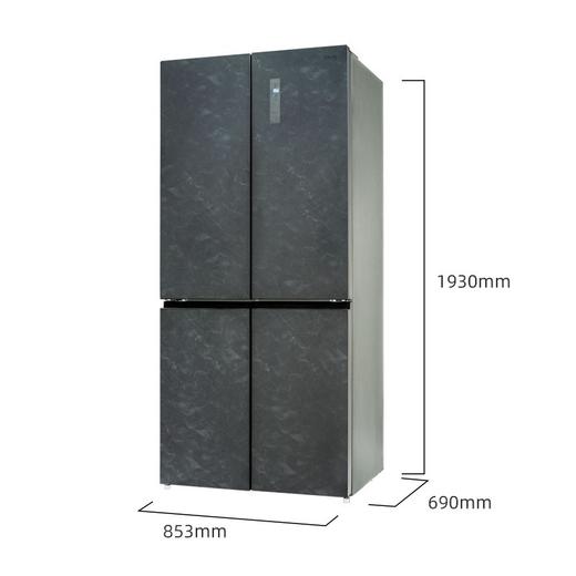 美菱 BCD-537WQ3S新款一级节能超薄嵌入式十字对开门冰箱 商品图3