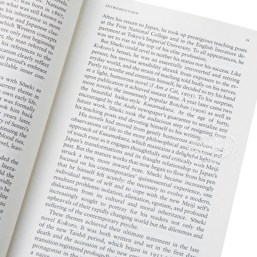 【中商原版】夏目漱石：心 英文原版 Kokoro (Penguin Classics) 日本经典文学 商品图3