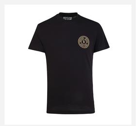 【超惠秒】范思哲VERSACE 男士全棉刺绣logo短袖T恤 10412