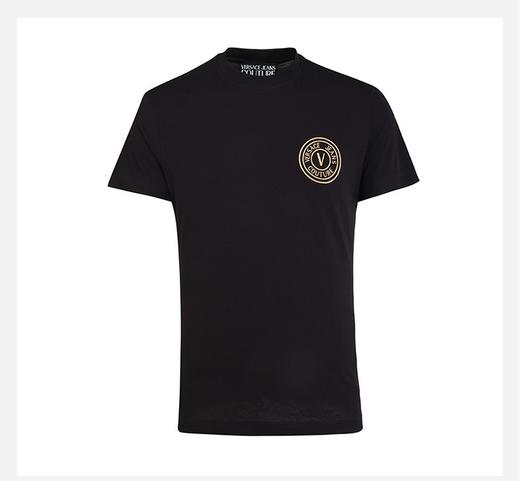 【超惠秒】范思哲VERSACE 男士全棉刺绣logo短袖T恤 10412 商品图0
