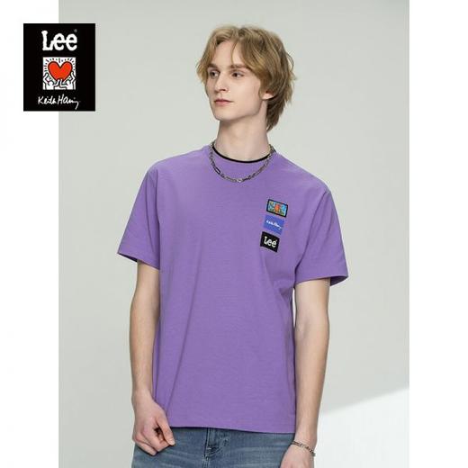 【Keith Haring联名】Lee21春夏新品男短袖T恤L438994DRBGE/K14 商品图0