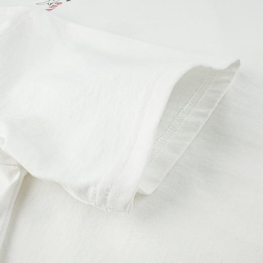 VANS女子短袖T恤夏季彩色图案蝴蝶米白色VN0A7Q17FS8 商品图3