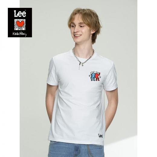 【Keith Haring联名】Lee春夏新款男装商场同款圆领短袖t恤男L439033RXK11/K14 商品图2