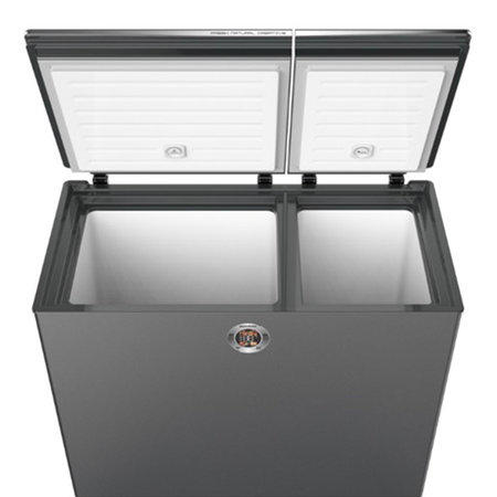 容声(Ronshen) 211升 冷柜 电脑控温 BCD-211EBAL/HC墨韵灰 商品图1