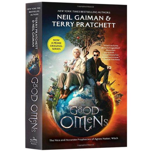 好兆头 英文原版 Good Omens 同名美剧小说版 英文版进口英语书 尼尔盖曼 Neil Gaiman Terry Patchett 善与恶的预言 商品图4