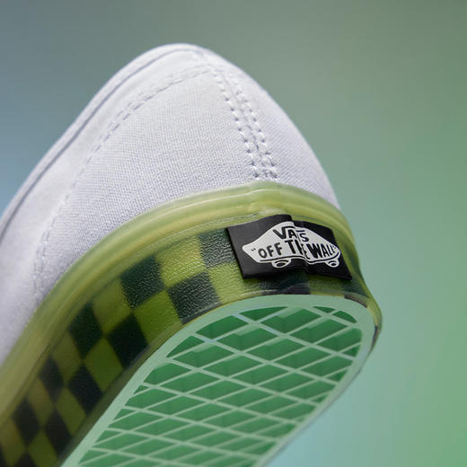 VANS翠绿色棋盘格牛筋底Authentic帆布鞋VN0A5KRDAVD 商品图4