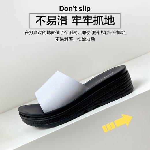 ZHR拖鞋女夏外穿2022年新款高跟厚底松糕女士时尚休闲凉拖鞋 商品图4