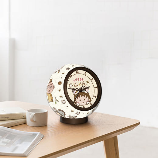 145片 桌面时钟 塑料拼图 KC1016 櫻桃小丸子-猫猫好朋友 商品图2