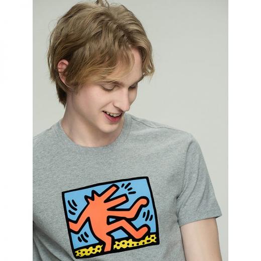 Lee男装t恤卡通印花纯棉短袖 KEITH HARING联名休闲L439053RXK14 商品图3