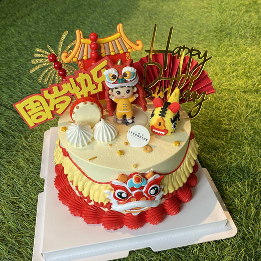 国潮宝贝 · 生日蛋糕（首图为双层效果） 商品图1