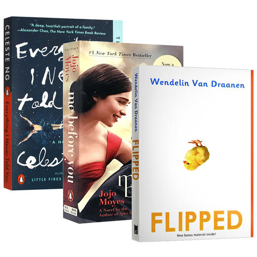 英文原版小说 怦然心动Flipped 遇见你之前Me Before You 无声的告白Everything I Never Told You 进口英语版电影原著畅销书籍 商品图2