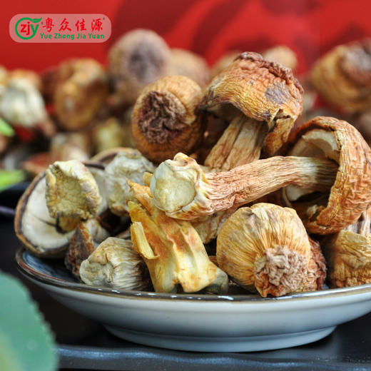 连州粤众佳源精选姬松茸八边封自立袋200克食用菌干制品 商品图1