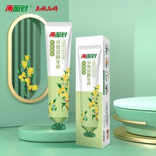 两面针中药卓效清新牙膏170g 商品图4